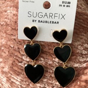 Target Heart Dangle Earrings